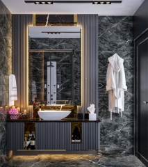 MG-1004 Salle de bain laquée personnalisable
